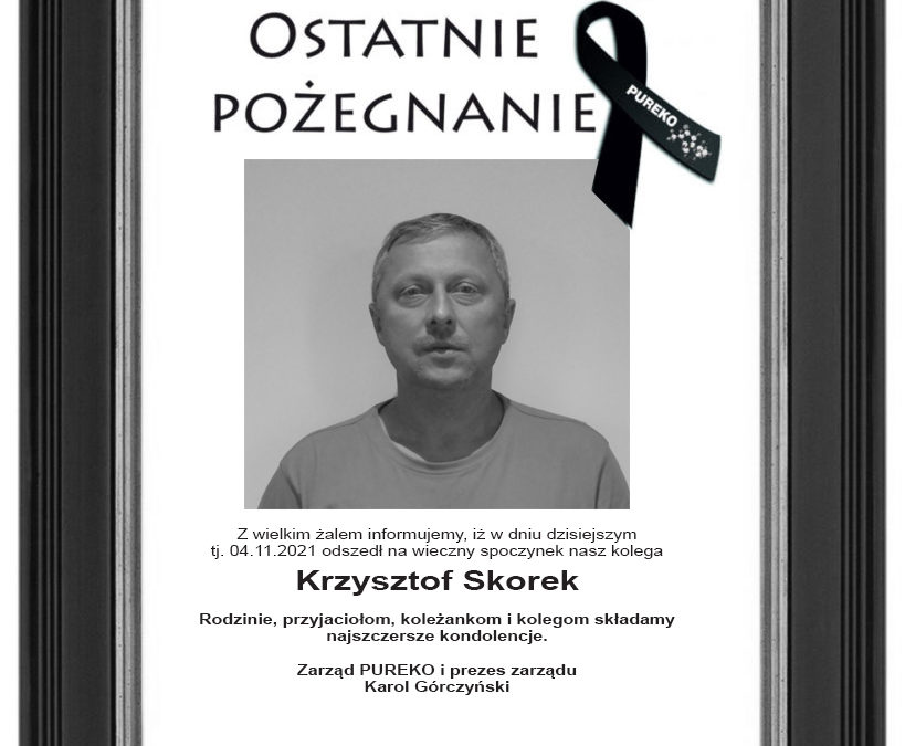 Ostatnie pożegnanie Krzysztofa 04.11.2021r.